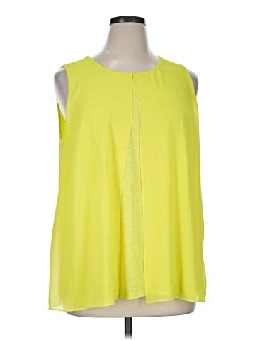 Ellen Tracy Sleeveless Blouse (view 1)