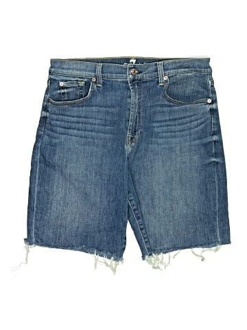 7 For All Mankind Denim Shorts (view 1)