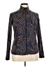 J. McLaughlin Print Blue Jacket Size XL - photo 1