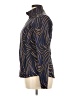 J. McLaughlin Print Blue Jacket Size XL - photo 5