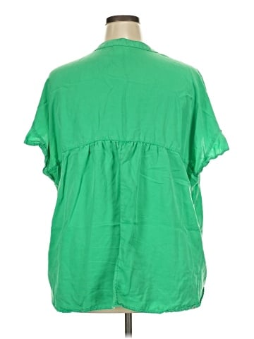 Crown & Ivy Short Sleeve Blouse (view 2)