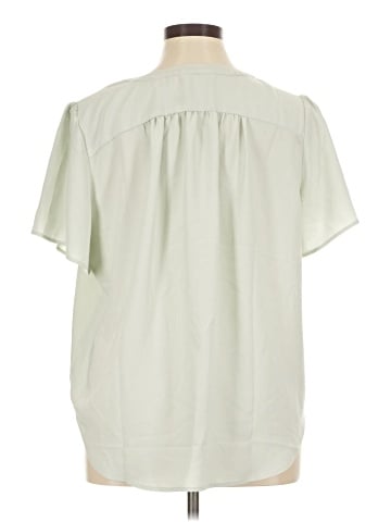 Ann Taylor Short Sleeve Blouse (view 2)