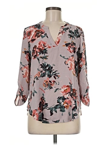 Maurices 3/4 Sleeve Blouse (view 1)