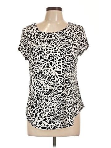 Alfani Short Sleeve Blouse (view 1)