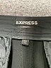 Express Solid Black Dress Pants Size 10 - photo 7