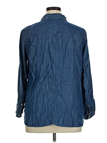 Talbots Long Sleeve Button-Down Shirt (view 2)