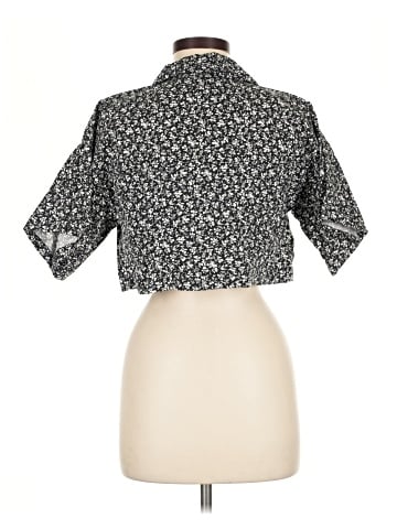 Zara 3/4 Sleeve Button-Down Shirt (view 2)