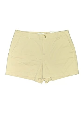 Ann Taylor LOFT Khaki Shorts (view 1)