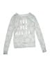 Danskin Print Silver Pullover Sweater Size 6 - photo 1