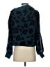 Adidas 100% Polyester Animal Print Blue Pullover Sweater Size S - photo 2
