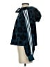 Adidas 100% Polyester Animal Print Blue Pullover Sweater Size S - photo 5