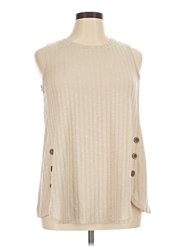 Notations Sleeveless T-Shirt (view 1)