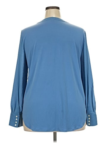 Ann Taylor Long Sleeve Blouse (view 2)