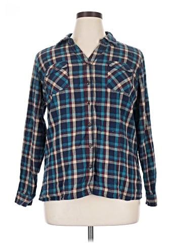 Bit & Bridle Long Sleeve Button-Down Shirt (view 1)