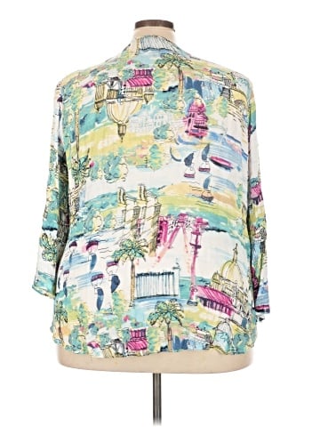 Avenue 3/4 Sleeve Blouse (view 2)