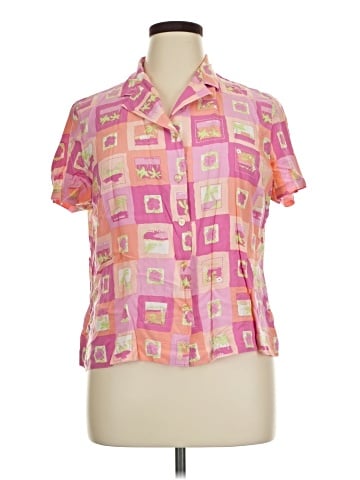 Classic Elements Short Sleeve Blouse (view 1)