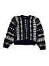 Assorted Brands 100% Acrylic Print Blue Pullover Sweater Size M (youth) - photo 1