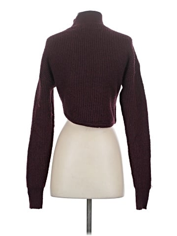 Aqua Turtleneck Sweater (view 2)