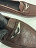 Prada 100% Leather Brown Driver loafer  Size EU 38 - photo 4