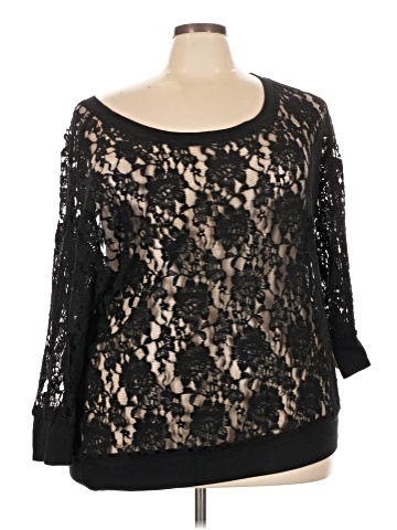 Torrid 3/4 Sleeve Top (view 1)