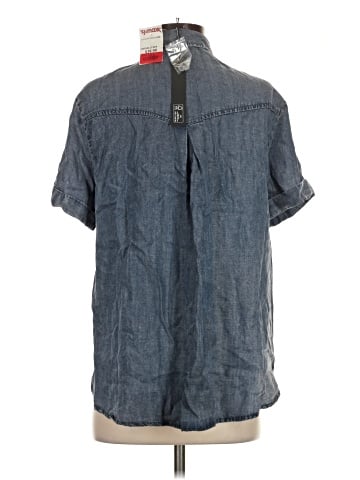 Jane and Delancey Short Sleeve Button-Down Shirt (view 2)