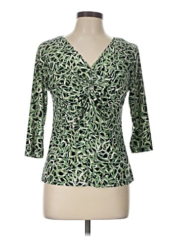 NY Collection 3/4 Sleeve Blouse (view 1)
