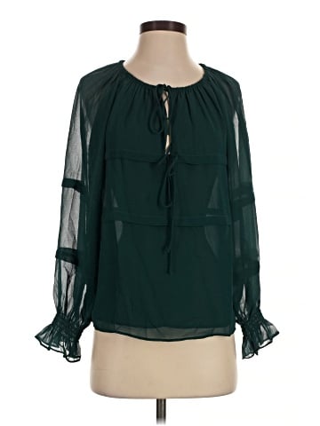 Ann Taylor Long Sleeve Blouse (view 1)