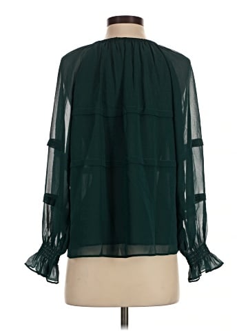 Ann Taylor Long Sleeve Blouse (view 2)