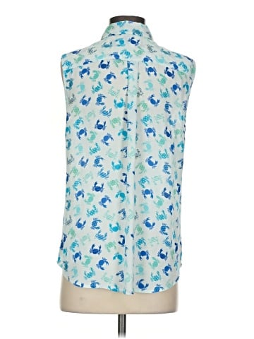 Talbots Outlet Sleeveless Button-Down Shirt (view 2)