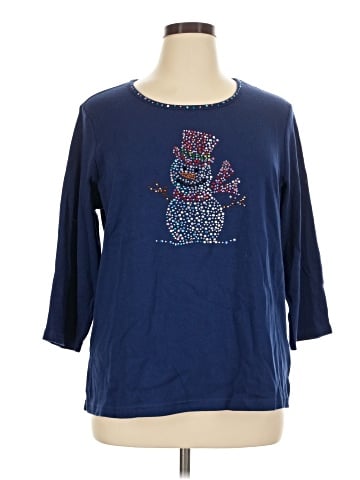 Quacker Factory 3/4 Sleeve T-Shirt (view 1)