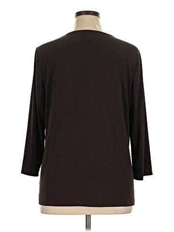 Liz Claiborne Long Sleeve Top (view 2)