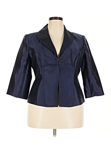 Adrianna Papell Silk Blazer (view 1)
