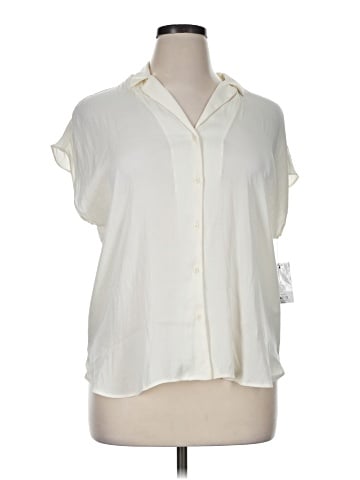 Nine West Short Sleeve Blouse (view 1)