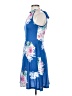 Ouges Floral Blue Cocktail Dress Size S - photo 5