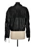 DKNY 100% Polyurethane Black Jacket Size M - photo 2