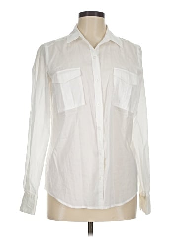 Ann Taylor LOFT Long Sleeve Button-Down Shirt (view 1)