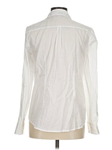 Ann Taylor LOFT Long Sleeve Button-Down Shirt (view 2)
