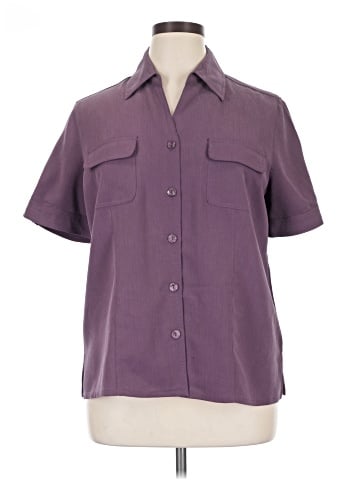 Alfred Dunner Short Sleeve Blouse (view 1)