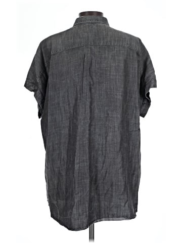 Soft Surroundings Short Sleeve Button-Down Shirt (view 2)