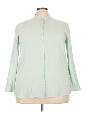 Eileen Fisher 3/4 Sleeve Silk Top (view 1)