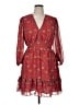Max Studio 100% Polyester Paisley Red Casual Dress Size XL - photo 1
