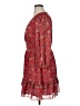 Max Studio 100% Polyester Paisley Red Casual Dress Size XL - photo 5