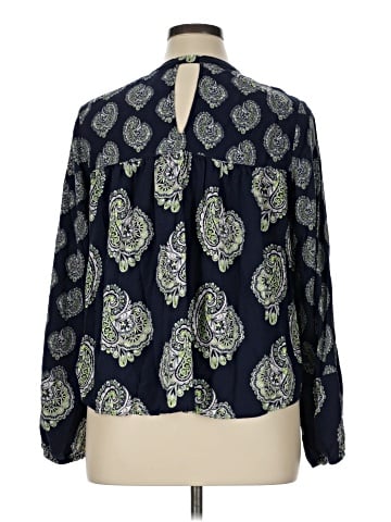 Crown & Ivy Long Sleeve Blouse (view 2)
