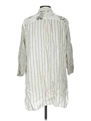 Chico's 3/4 Sleeve Button-Down Shirt (view 2)