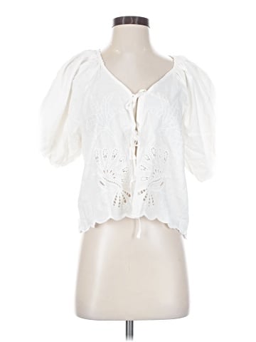 Calypso St. Barth Short Sleeve Blouse (view 1)