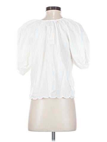 Calypso St. Barth Short Sleeve Blouse (view 2)