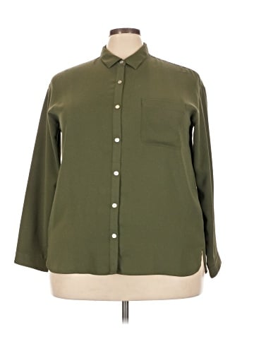 J.Jill 3/4 Sleeve Button-Down Shirt (view 1)