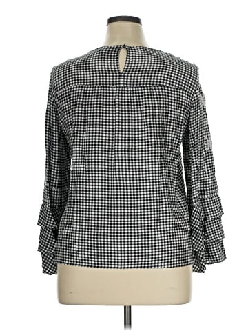 Vintage America Blues Long Sleeve Blouse (view 2)