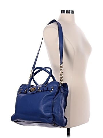 MICHAEL Michael Kors Leather Satchel (view 2)