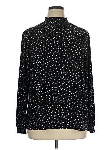 Anne Klein Long Sleeve Blouse (view 1)